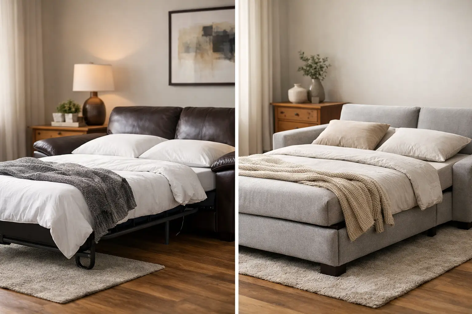 Leather or Fabric Sofa Bed: Which Suits You?