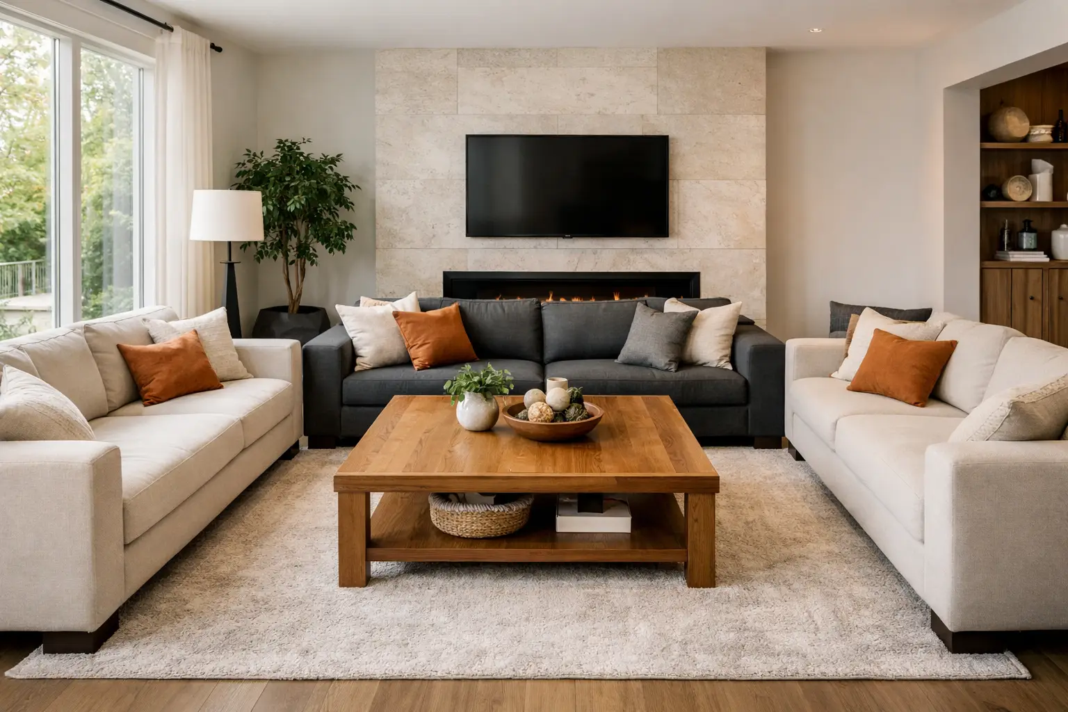 How to Arrange U Shaped Seating at Home
