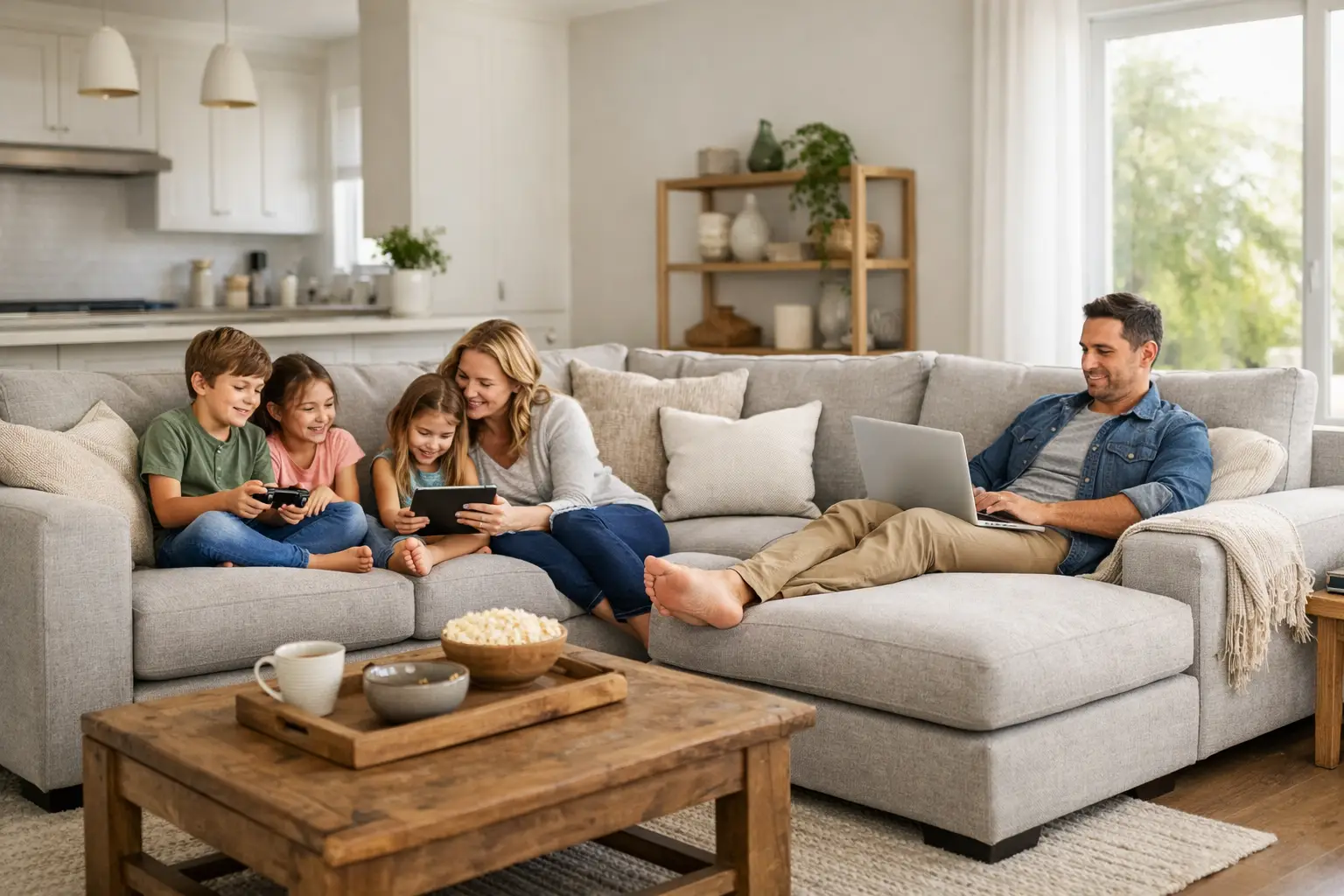 Large Family Sofas That Work Harder at Home