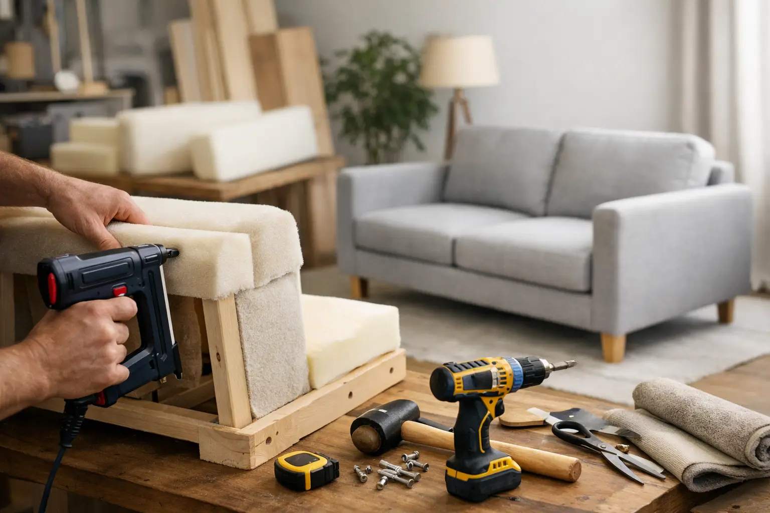 How to Make Sofa at Home Easy
