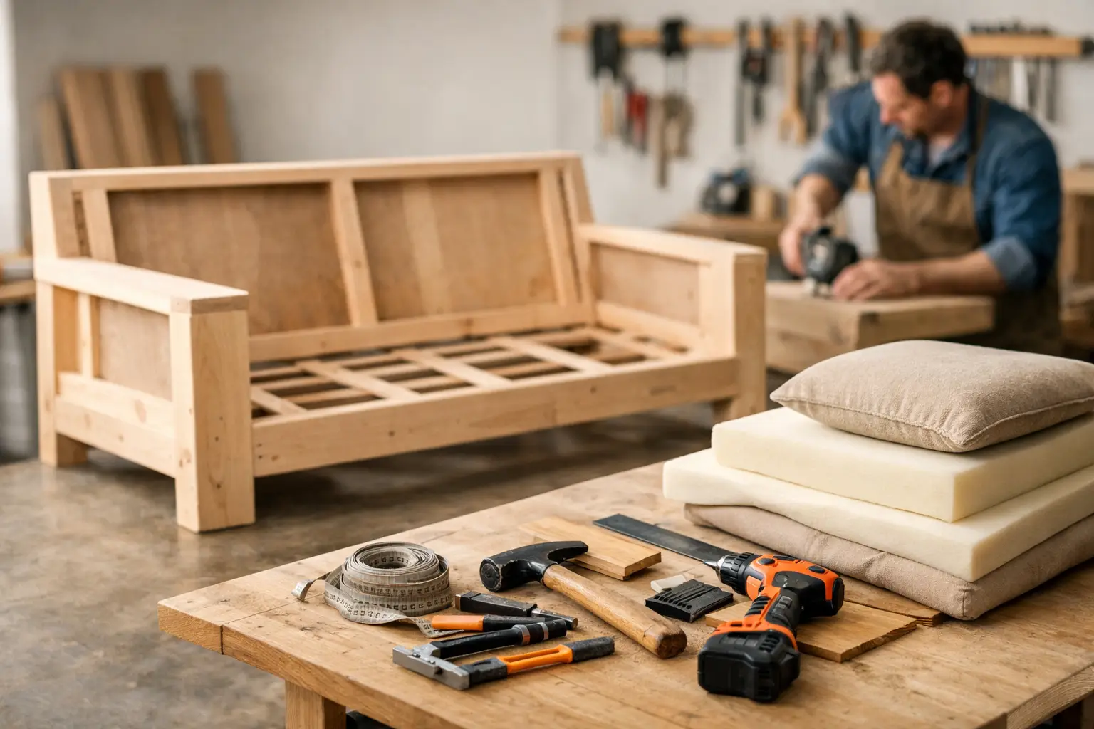 How to Build a Sofa From Scratch
